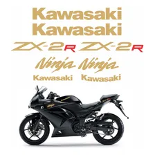 Kit Adesivos Moto Kawasaki Ninja 250r Zx2r Ca-13395 Foto mini 1