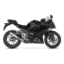 Kit Adesivos Moto Kawasaki Ninja 300 Preta Ca-15957 Cor PRATA Foto mini 3