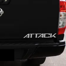 Kit Adesivos Nissan Frontier Attack 4x4 2021/ Prata Foto mini 4
