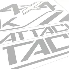Kit Adesivos Nissan Frontier Attack 4x4 2021/ Prata Foto mini 3