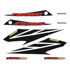 Kit Adesivos Nxr150 Bros Esd 2007 Branco Foto mini 1
