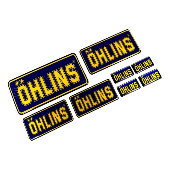 Kit Adesivos Ohlins Resinados Re11 Fv Foto 1