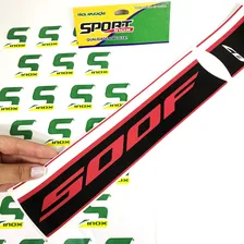 Kit Adesivos Para Cb 500f 2020 2021 Moto Vermelha Sportinox Foto mini 3