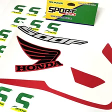 Kit Adesivos Para Cb 500f 2020 2021 Moto Vermelha Sportinox Foto mini 2