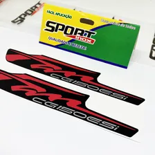 Kit Adesivos Para Cg Fan 150 Esi 2012 2013 Moto Vermelha Sportinox Foto mini 4