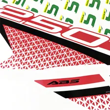 Kit Adesivos Para Honda Cb 250 Twister 2022 Moto Branca Sportinox Foto mini 2