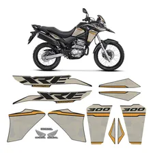Kit Adesivos Para Honda Xre 300 Adventure 2022 Moto Preta Sportinox Foto mini 1