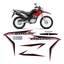 Kit Adesivos Para Moto Honda Nxr Bros 150 Es/esd 2014 Faixas Foto mini 1