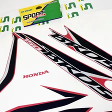 Kit Adesivos Para Moto Honda Nxr Bros 150 Es/esd 2014 Faixas Foto mini 2