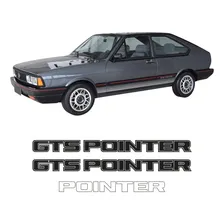 Kit Adesivos Passat Gts Pointer 1985 A 1990 Cinza Ad034 Foto  mini 1