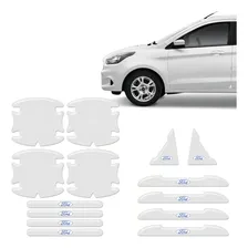 Kit Adesivos Protetor De Maçaneta Quina Porta Ford Resinado Foto  mini 1