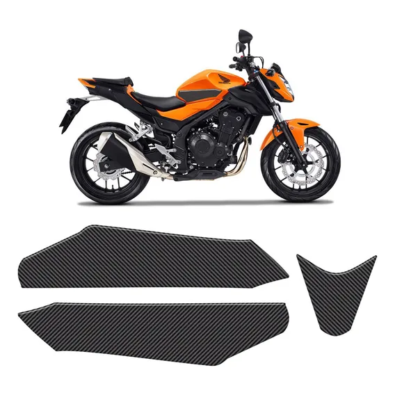 Kit Adesivos Protetor Moto Cb500f 2017/2019 Tanque + Rabeta Foto 1