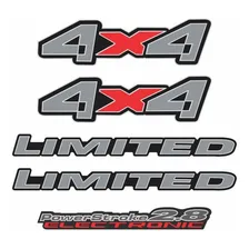 Kit Adesivos Ranger 4x4 Limited 2.8 Powerstroke 2005 R159 Foto mini  2