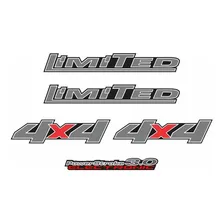 Kit Adesivos Ranger Limited 4x4 3.0 2007 2008 2009 R168 Foto mini 2