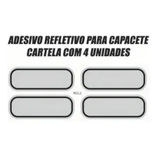 Kit Adesivos Refletivo Capacete Moto Bicicleta Carro Bike Foto mini 1
