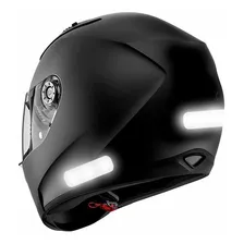 Kit Adesivos Refletivo Capacete Moto Bicicleta Carro Bike Foto mini 3