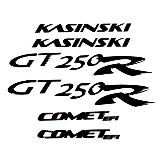 Kit Adesivos Resinados Kasinski Comet Gt 250r Rs2 Foto 1