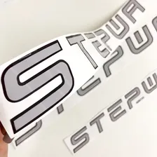 Kit Adesivos Sandero Stepway 2015 Prata + Soleira Protetora Foto mini 4