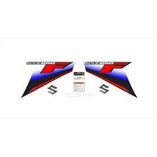 Kit Adesivos Suzuki Gsx 650f 2011 Azul Gsxfaz Foto mini  2