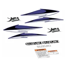 Kit Adesivos Suzuki Yes 125 2008 Azul 10201 Foto mini  3