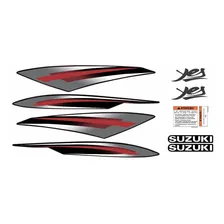 Kit Adesivos Suzuki Yes 125 2009 Preta 10206 Foto mini 1