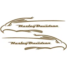Kit Adesivos Tanque Harley Davidson Custom 13387 Cor Não Aplica Foto mini  2