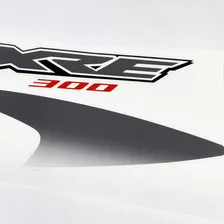 Kit Adesivos Tanque Honda Xre 300 2016 Cinza Faixa Lateral Foto mini 3