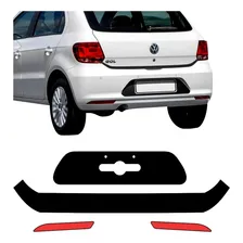 Kit Adesivos Traseira Gol G6 Parachoque Fundo Placa Dv001 Foto mini 1