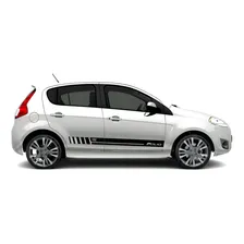 Kit Adesivos Tunning CompatÃvel Fiat Palio Ref20588 Cor Preto Foto mini 3