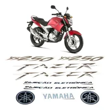 Kit Adesivos Yamaha Fazer 250 2009 Vermelha 10212 Cor ADESIVO FAZER 250 VERMELHA Foto mini 1