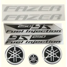 Kit Adesivos Yamaha Fazer 250 2012 Todas Cores Resinado Foto mini 4