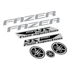 Kit Adesivos Yamaha Fazer 250 2012 Todas Cores Resinado Foto mini 1