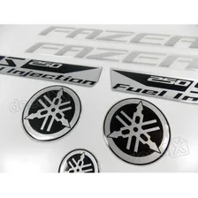 Kit Adesivos Yamaha Fazer 250 2012 Todas Cores Resinado Foto mini 2