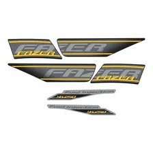 Kit Adesivos Yamaha Fazer 250 Especial 2011 Preta 10255 Foto mini 1