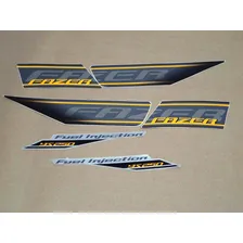 Kit Adesivos Yamaha Fazer 250 Especial 2011 Preta 10255 Foto mini 2