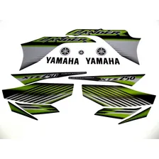Kit Adesivos Yamaha Lander 250 2009 Preta 10194 Foto  mini 1