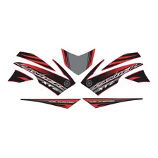 Kit Adesivos Yamaha Lander 250 2014 Vermelha 10493 Foto mini  2