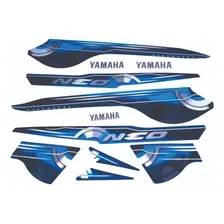 Kit Adesivos Yamaha Neo 2010 Azul 10310 Foto mini 2