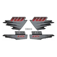 Kit Adesivos Yamaha Rd135 1998 Preta 00543 Foto  mini 1