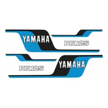 Kit Adesivos Yamaha Rx125 1979 Azul 00196 Foto  mini 1