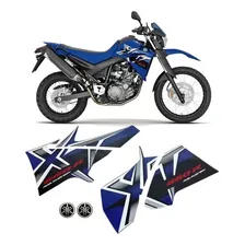 Kit Adesivos Yamaha Xt 660r 2008 Azul 10324 Foto mini 1