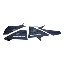 Kit Adesivos Yamaha Xt 660r 2008 Preta 10323 Foto mini 1