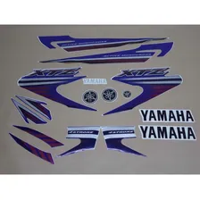 Kit Adesivos Yamaha Xtz 125 2008 Azul 10113 Foto mini  2