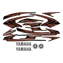 Kit Adesivos Yamaha Xtz 125x 2009 Preta 10180 Foto mini 1