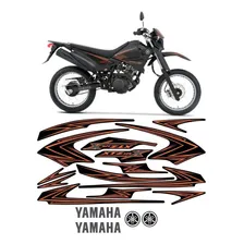 Kit Adesivos Yamaha Xtz 125x 2009 Preta 10180 Foto mini 2