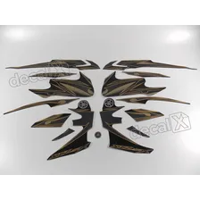 Kit Adesivos Yamaha Xtz 125x 2012 Preta 10358 Cor Xtz 125 Foto mini  3