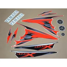 Kit Adesivos Yamaha Xtz 250x 2009 Laranja 10182 Foto mini 3