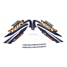 Kit Adesivos Yamaha Ybr 125 2003 Preta 00829 Cor PADRÃO Foto  mini 1