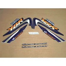 Kit Adesivos Yamaha Ybr 125 2003 Preta 00829 Cor PADRÃO Foto mini  2