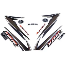 Kit Adesivos Yamaha Ybr 125 2004 Prata 00876 Cor ADESIVO YBR 125 2004 PRATA Foto mini 1